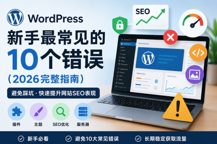 WordPress beginner mistakes and SEO website setup guide for new website owners