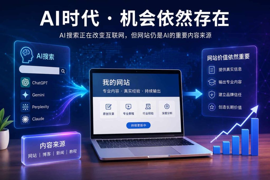 AI era opportunities for independent website owners