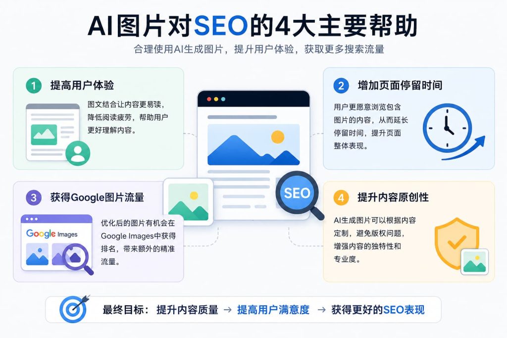 Benefits of AI-generated images for SEO
