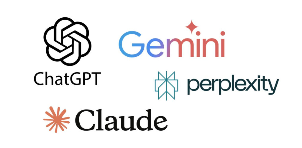 ChatGPT / Gemini / Perplexity / Claude LOGO合集