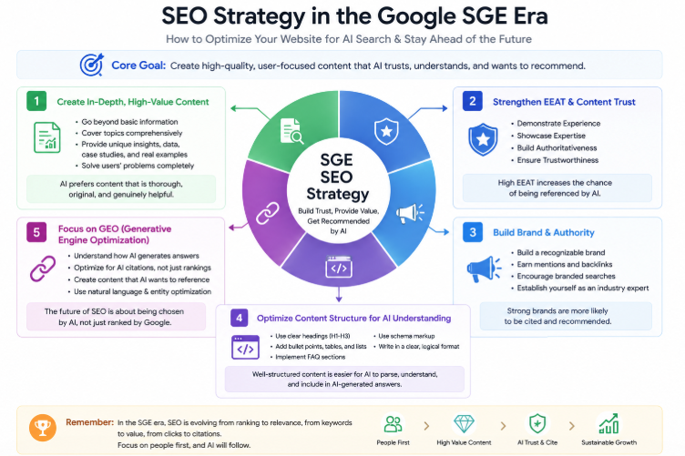 SEO Strategy in the Google SGE Era for AI Search Optimization